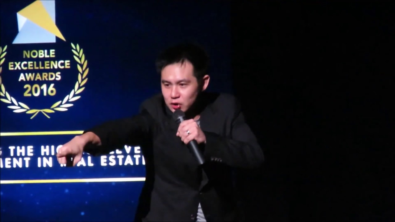 Comedian Douglas Lim @ Noble Awards