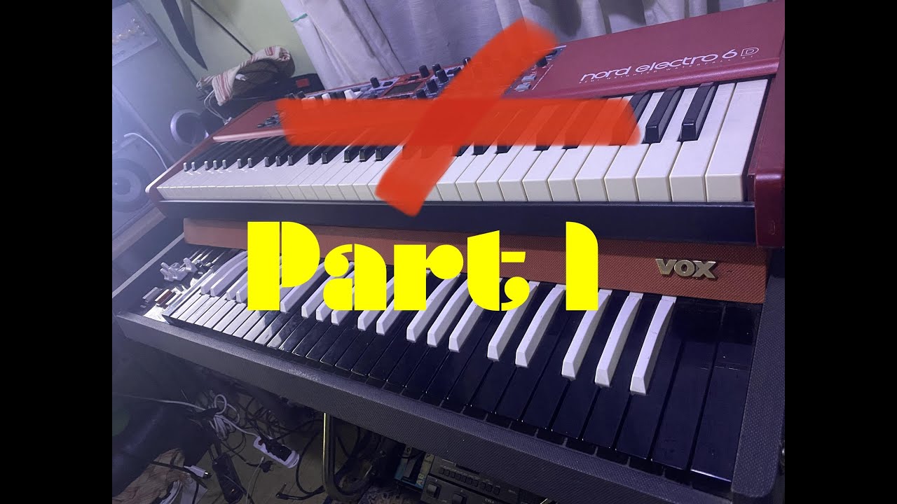 Vox continental Vs Nord Electro  6D Part 1  #organ #nord #nordelectro