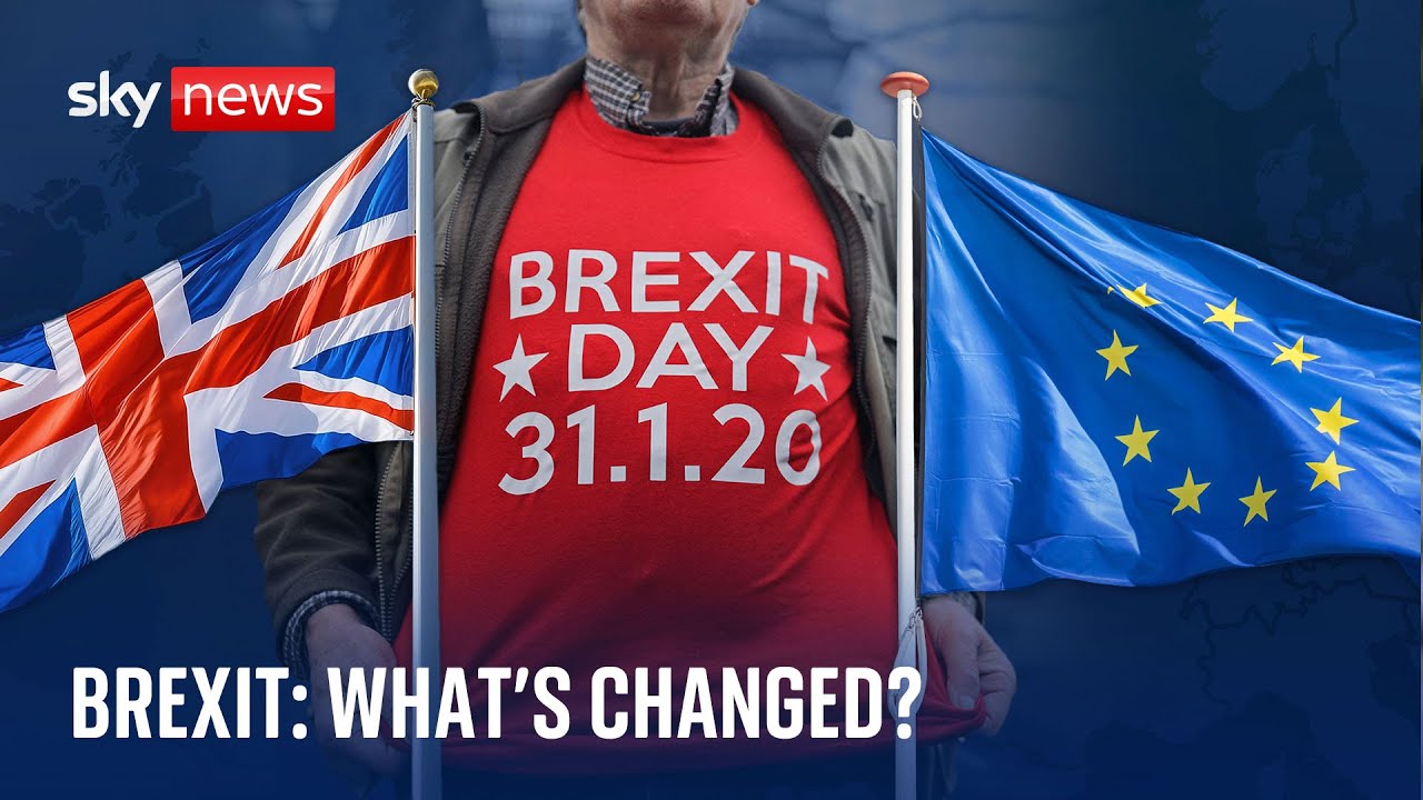 Britain marks five years since leaving the European Union