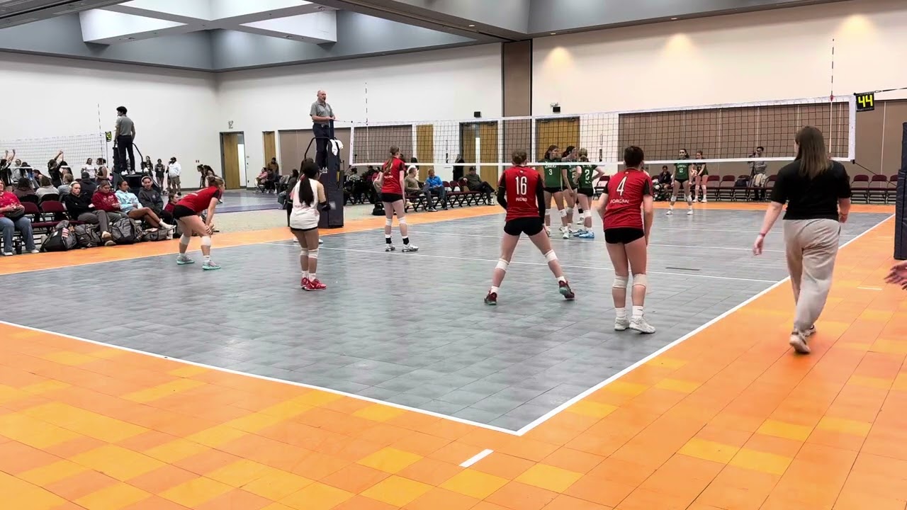 Far Western Qualifier 4/27/25 RSVBC U15 RED VS ACADEMY WEST 15 HP WIES set 1