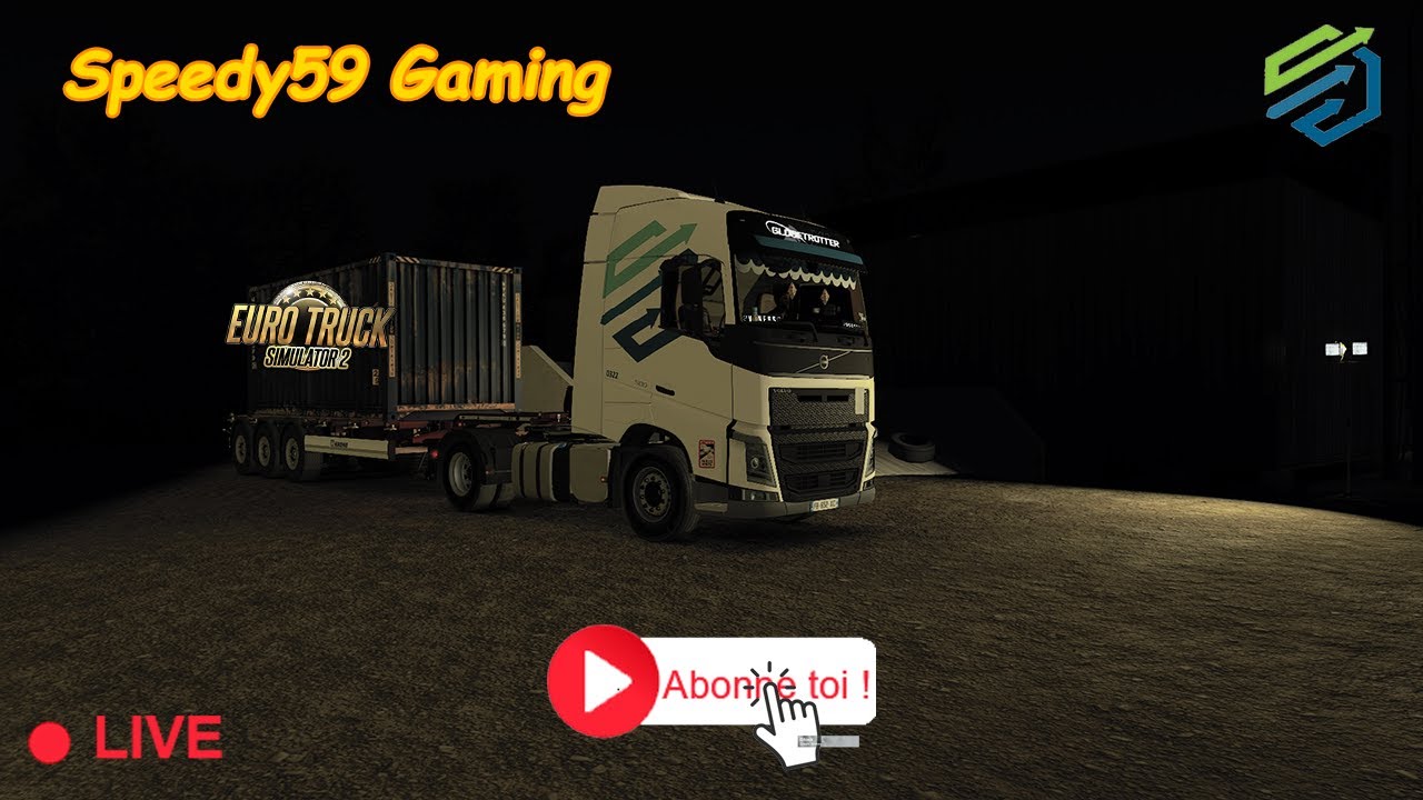 #LiveETS2 Transports24 😉Gameplay volant#Hori