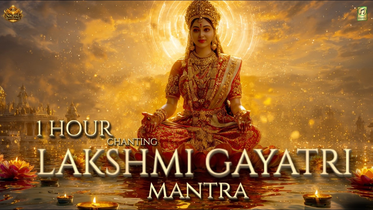 1 Hour Lakshmi Gayatri Mantra | Attract Wealth, Prosperity & Blessings | Divine Chant