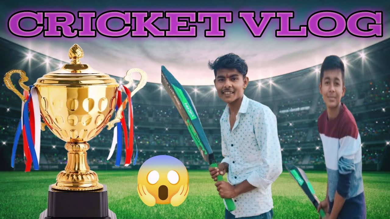 How To Upload YouTube cricket Vlog kya Hi Masti ki hai aaj 😱