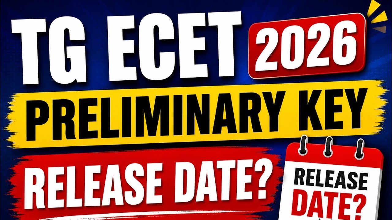 TG ECET 2026 Preliminary Key Release Date | Response Sheet & Objection Dates 💯✅ #tgecet #ecetexam 💥
