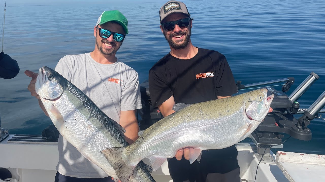 Rainbow Trout Morning Session on Lake Erie!
