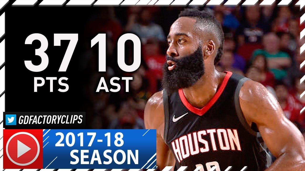 James Harden Full Highlights vs Knicks (2017.11.25) - 37 Pts, 10 Ast, SICK!