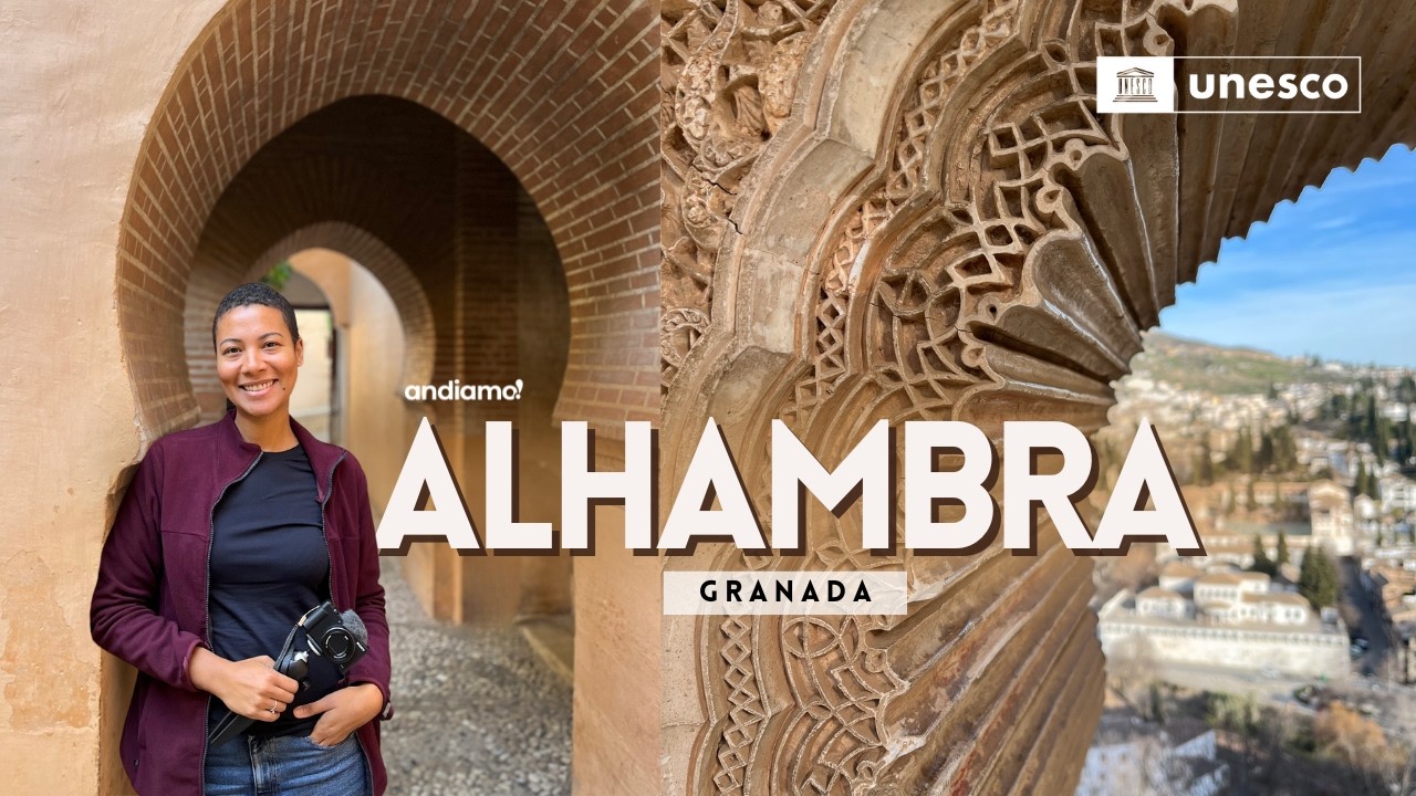 ALHAMBRA, espetacular e soberana | Andiamo Andalucía! #granada #espanha