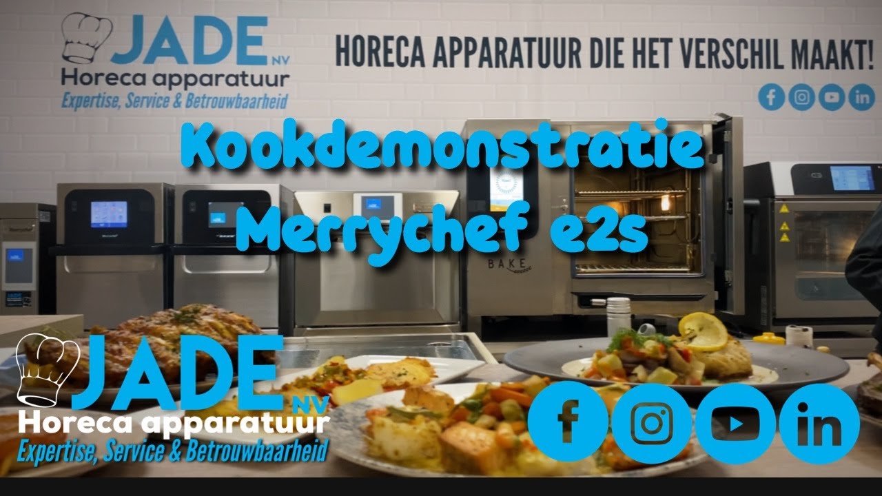 Merrychef e2s - Kookdemonstratie - Jade nv