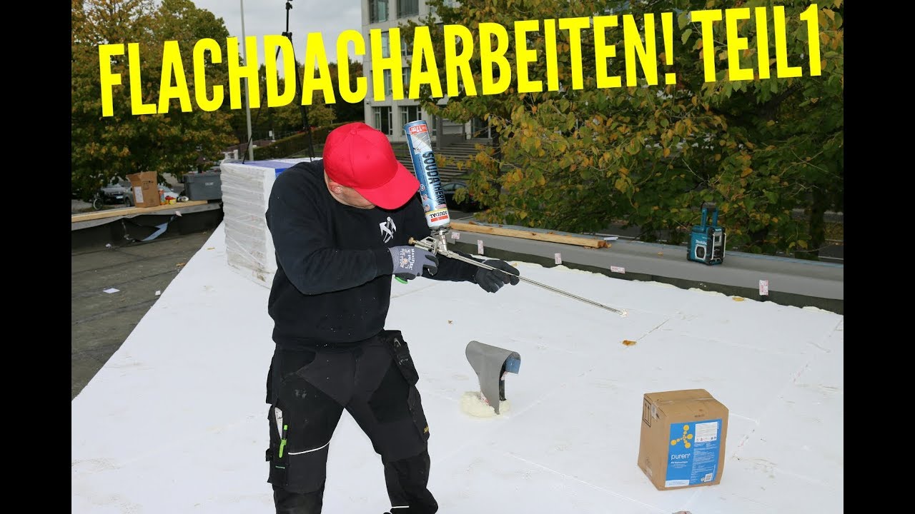 Dachdecker / Flachdacharbeiten Teil 1 / Flat roof work