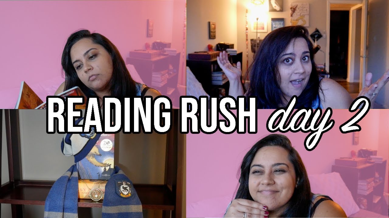 The Reading Rush Day 2 vlog + challenge