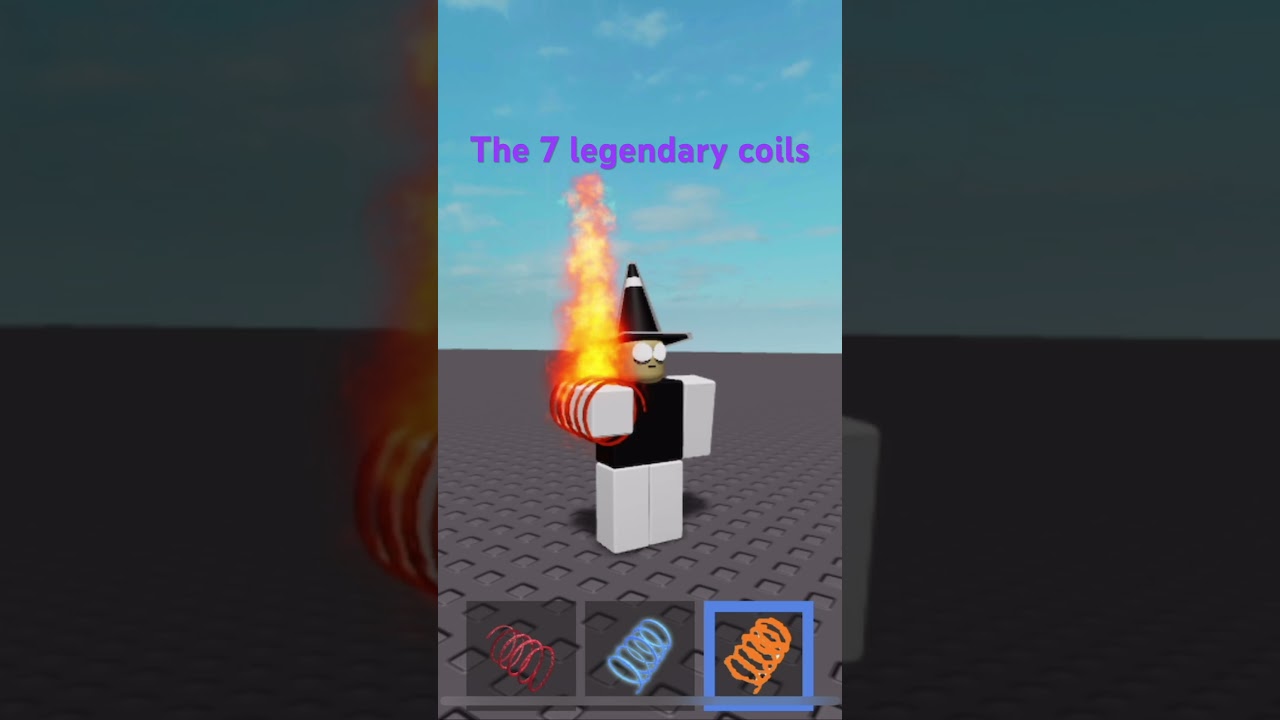 The 7 legendary coils game name:coil test #roblox #coils #nostalgia #fyp #viralshorts