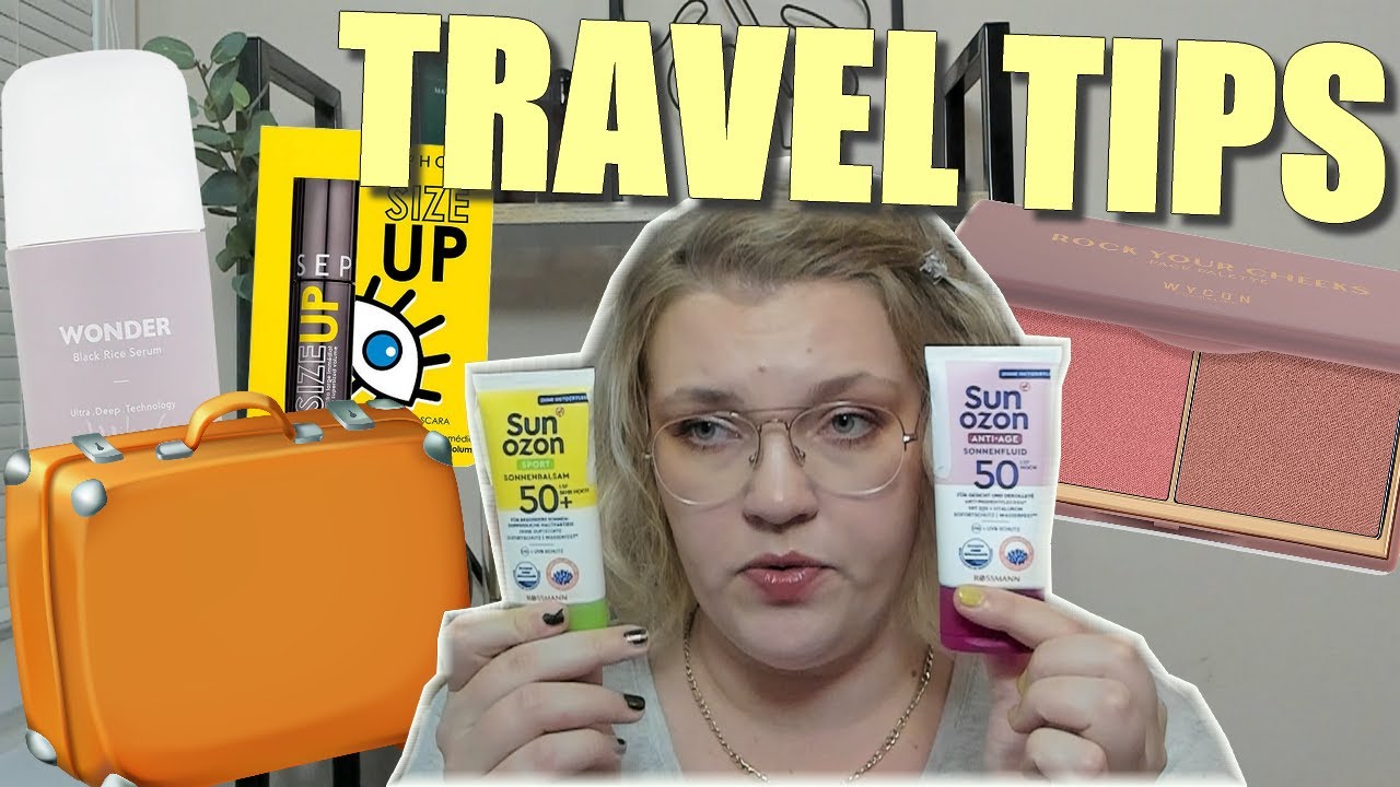 Have just a carry-on? 👀 I got you! | TRAVEL BEAUTY TIPS