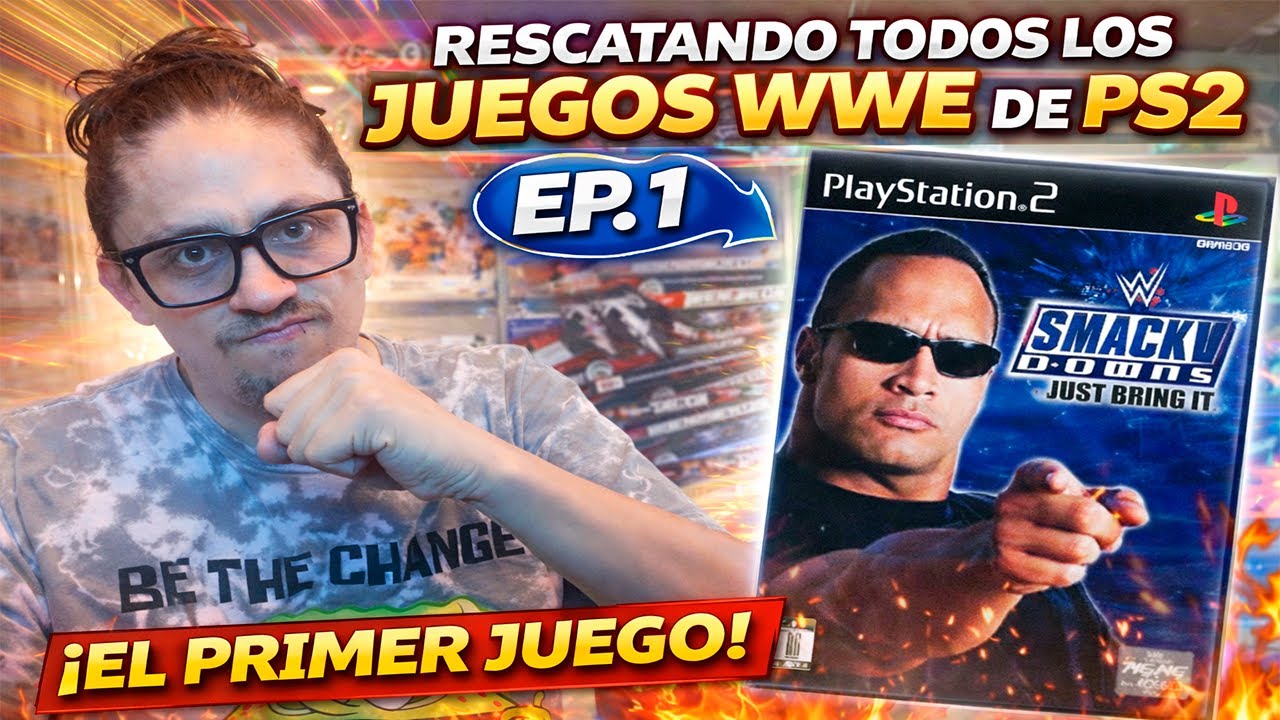 Rescatando TODOS los juegos de WWE de PS2 🔥 | Episodio 1: SmackDown! Just Bring It