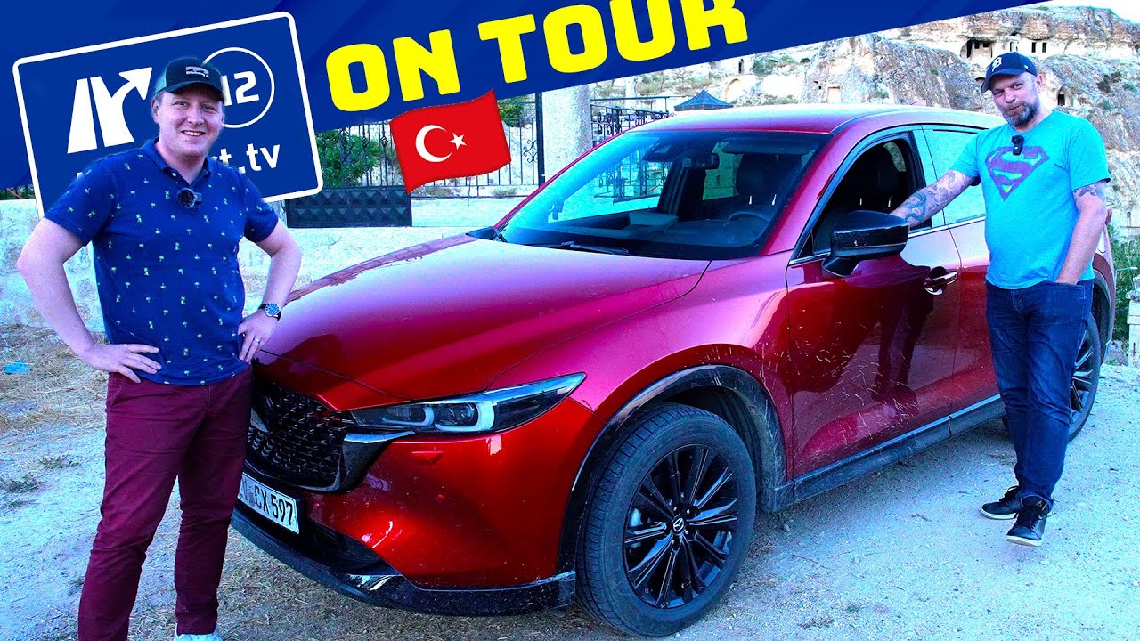 Türkei Roadtrip! (2/2) 640km im Mazda CX-5 | Mazda Epic Drive 2022 | Ausfahrt.tv on Tour