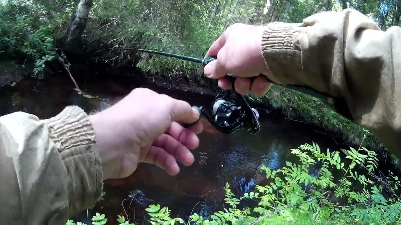 Испытание дешёвой катушки для мормышинга