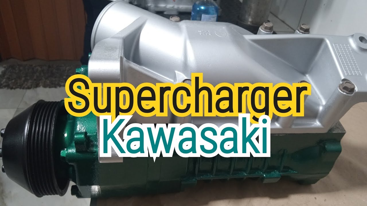 Supercharger do Jet Ski da Kawasaki Ultra 300 X e 310 X. Conserto e Retífica com Dr. Charger