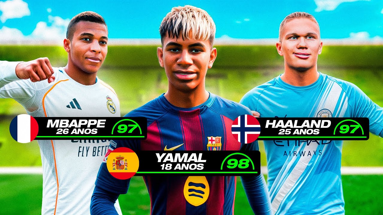 MODO CARREIRA COM OS MAIORES POTENCIAIS DO FC 26!!