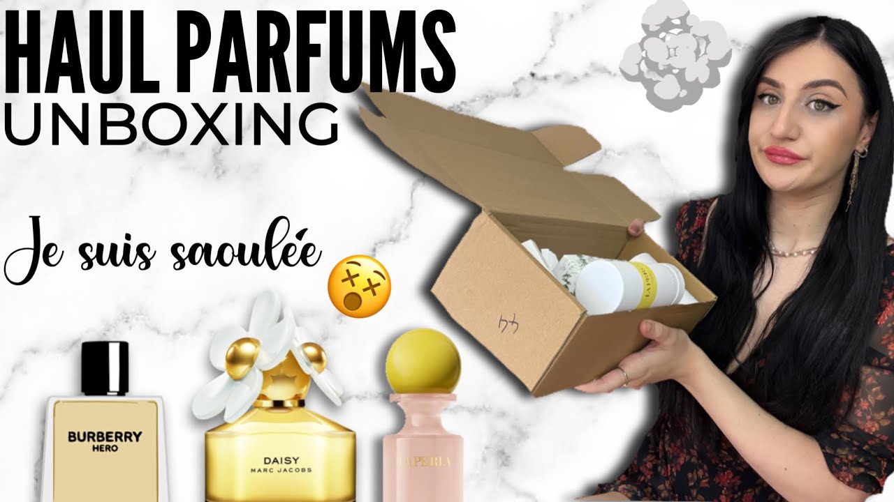 ÉNORME HAUL PARFUMS: Designer / Déceptions et un MAXI CRUSH: La Perla, Marc Jacobs, Burberry, Boss…