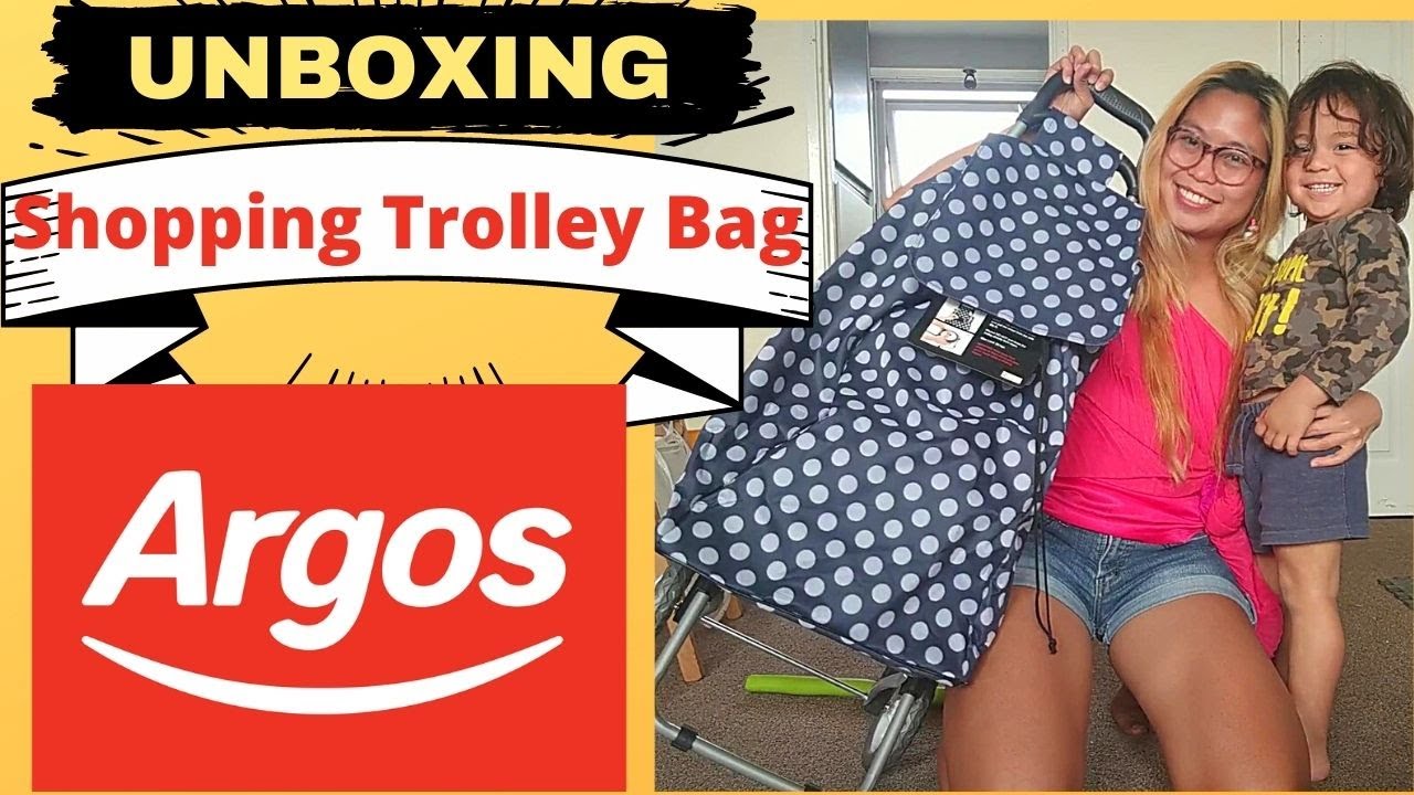 Unboxing: ARGOS Shopping Trolley Bag UK Vlog 2020