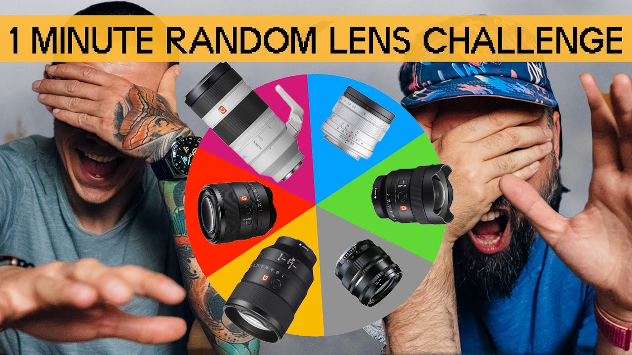 Lens Battle in the Rain: 1 Minute Portrait Challenge