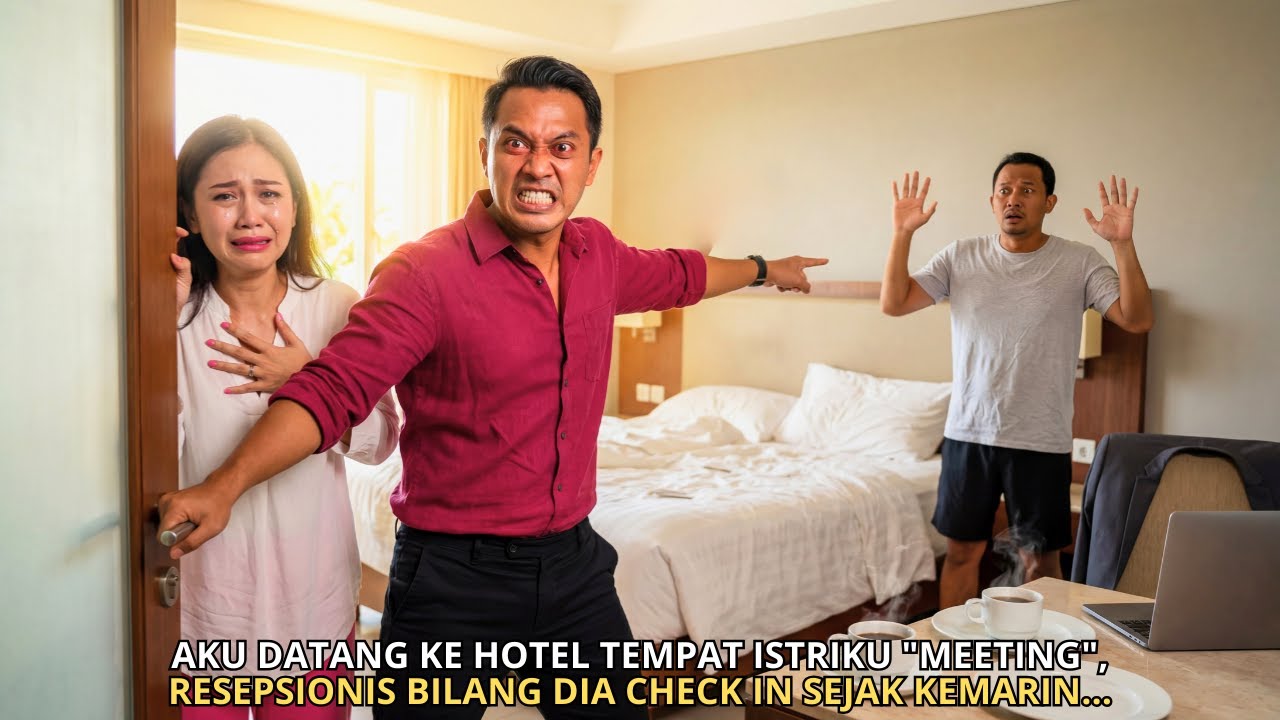 AKU DATANG KE HOTEL TEMPAT ISTRIKU 