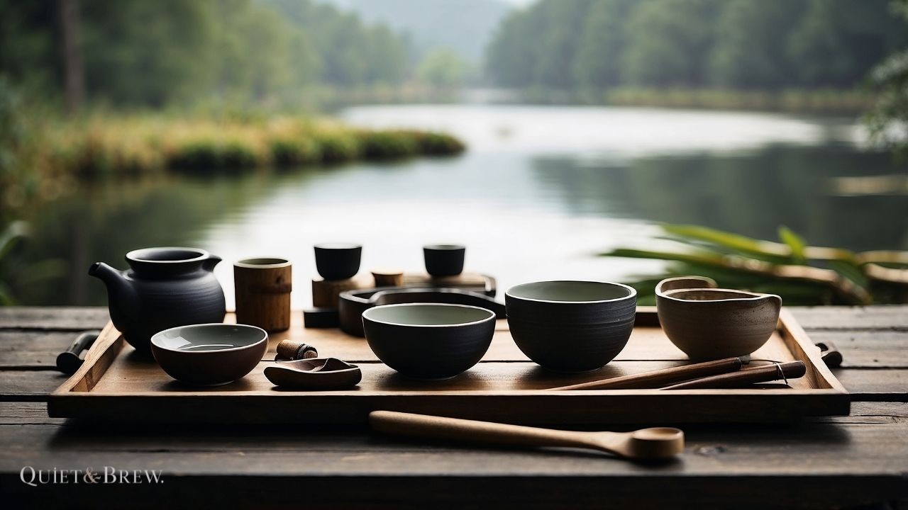 1 HOUR Deep Calm Ambience for Focus & Stillness |  Peaceful Tea Ritual Soundscape for Quiet Souls