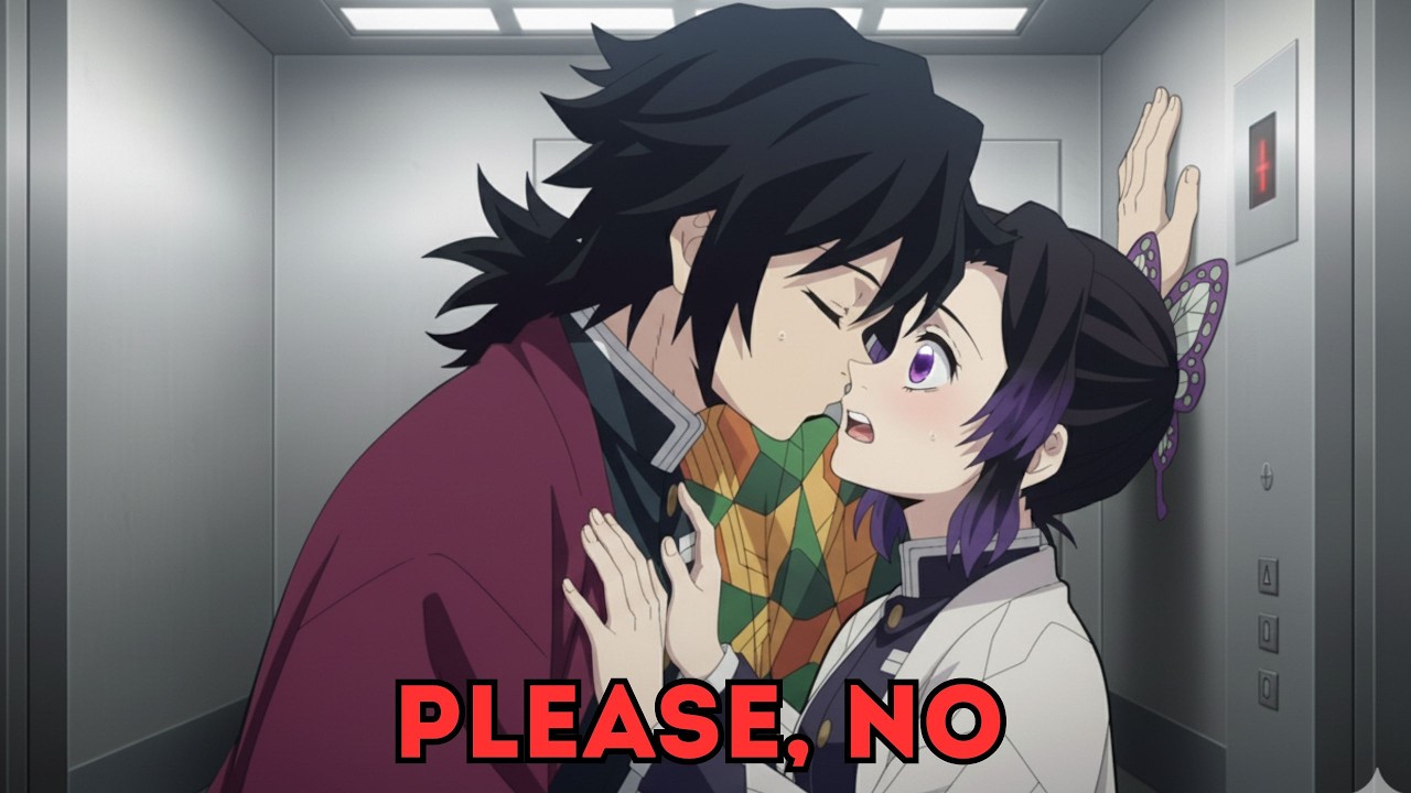 Giyu & Shinobu Stuck in an Elevator | Things Get AWKWARD
