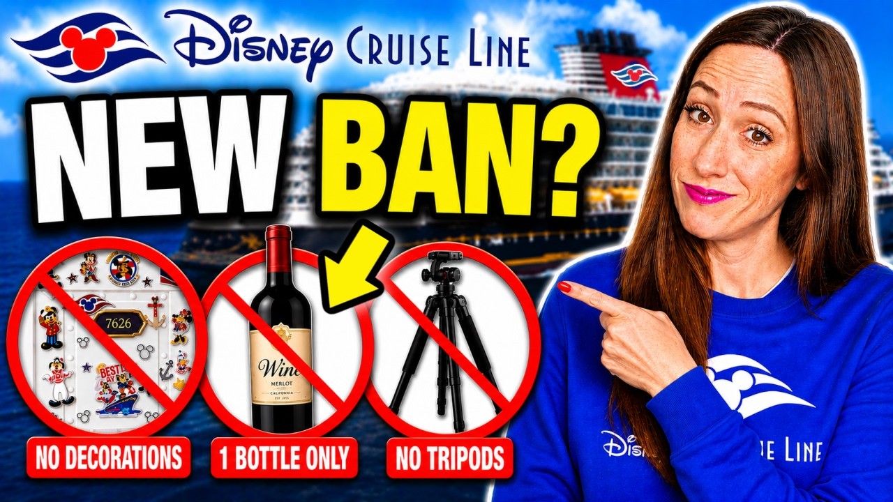 ВАЖНЫЕ ИЗМЕНЕНИЯ: Новые правила Disney Cruise Line для всего флота!