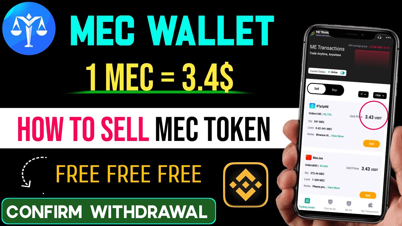 How To Sell MEC Token On Marketplace |  MEC Token Sell Kaise Kare | Meta Earth Wallet P2P Withdrawal