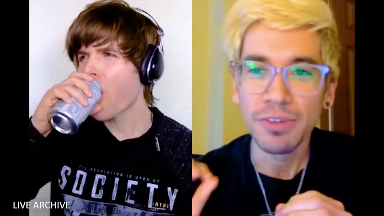🗃️ Onision and Edwin Talk About Cyr and Dasha ( YouNow 13/03/17 )