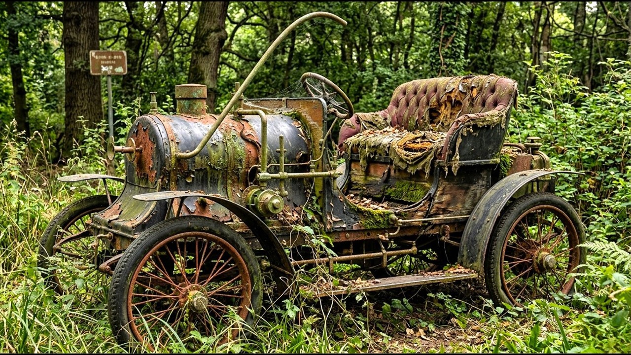 No Talking ASMR: 1884 La Marquise – Full Restoration of World's Oldest Running Car | Road to Royalty