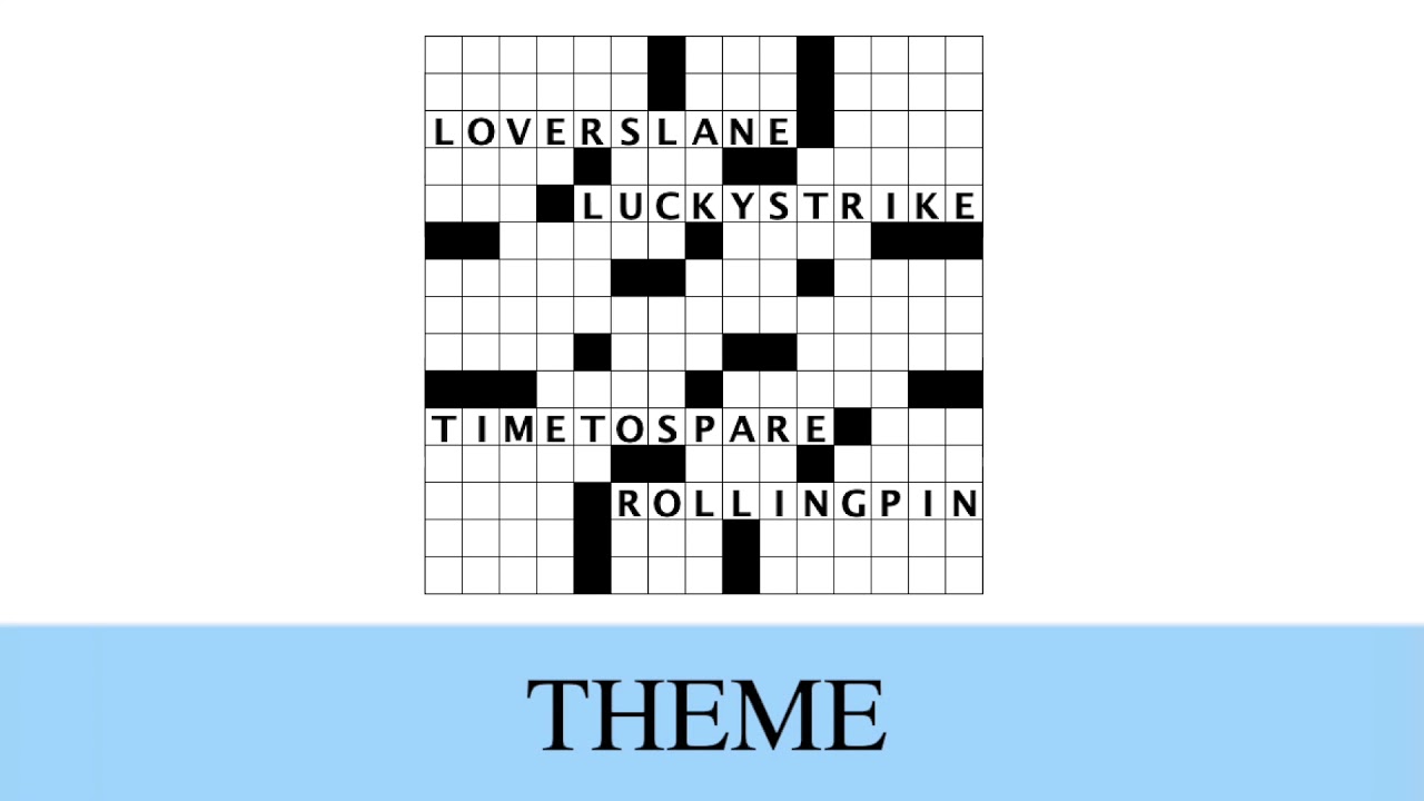 Crossword Jargon Glossary