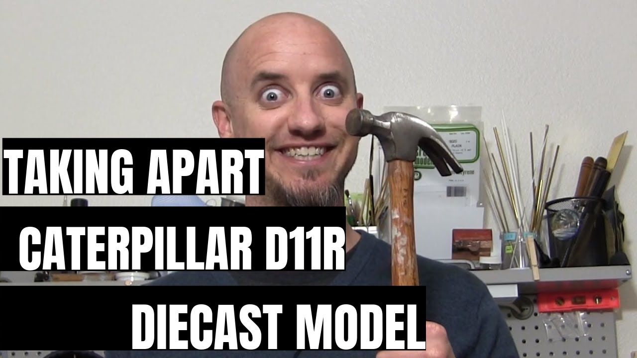 Taking apart Norscot D11R for D11N custom model build.