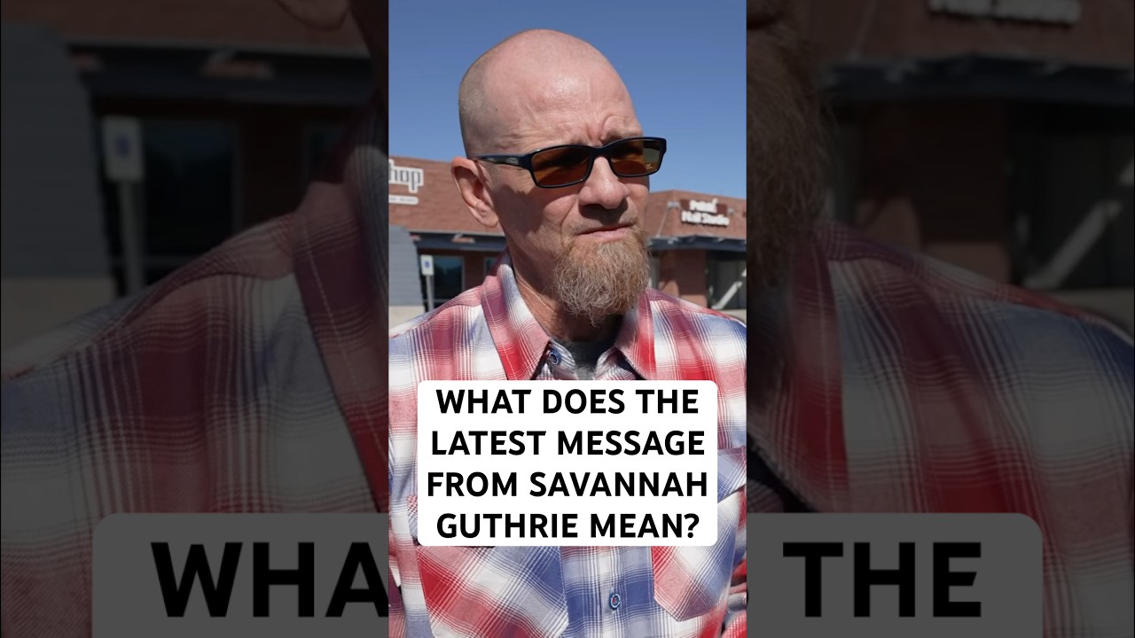 What does the latest message from Savannah Guthrie mean? ￼