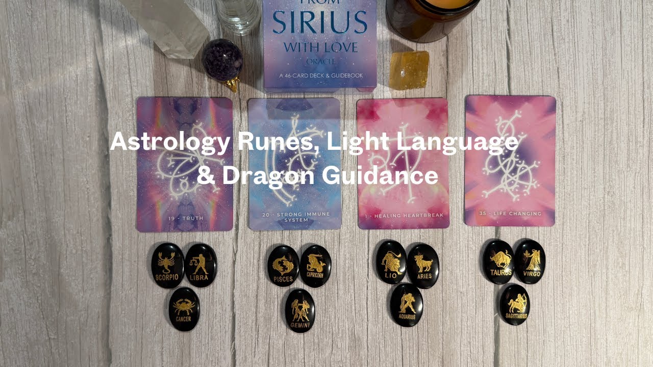 Pick a Card Reading I Astrology Runes, Light Language & Dragon Guidance #pickacard #lightlanguage