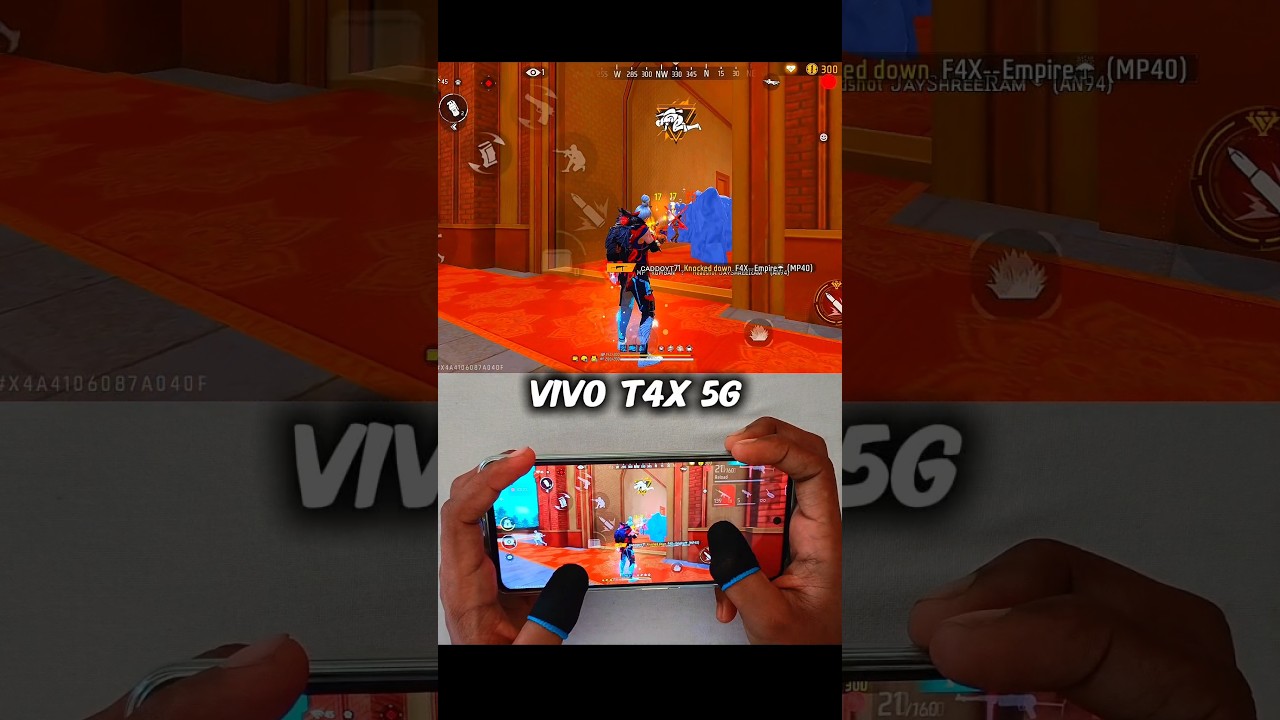 Vivo t4x 5g free fire gameplay #freefire #freefirehandcam #vivot4x5g #shortsfeed #vivot4x5gfreefire