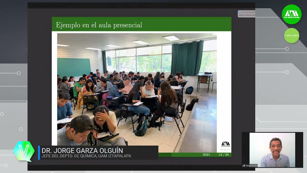 Aula Invertida en las clases presenciales