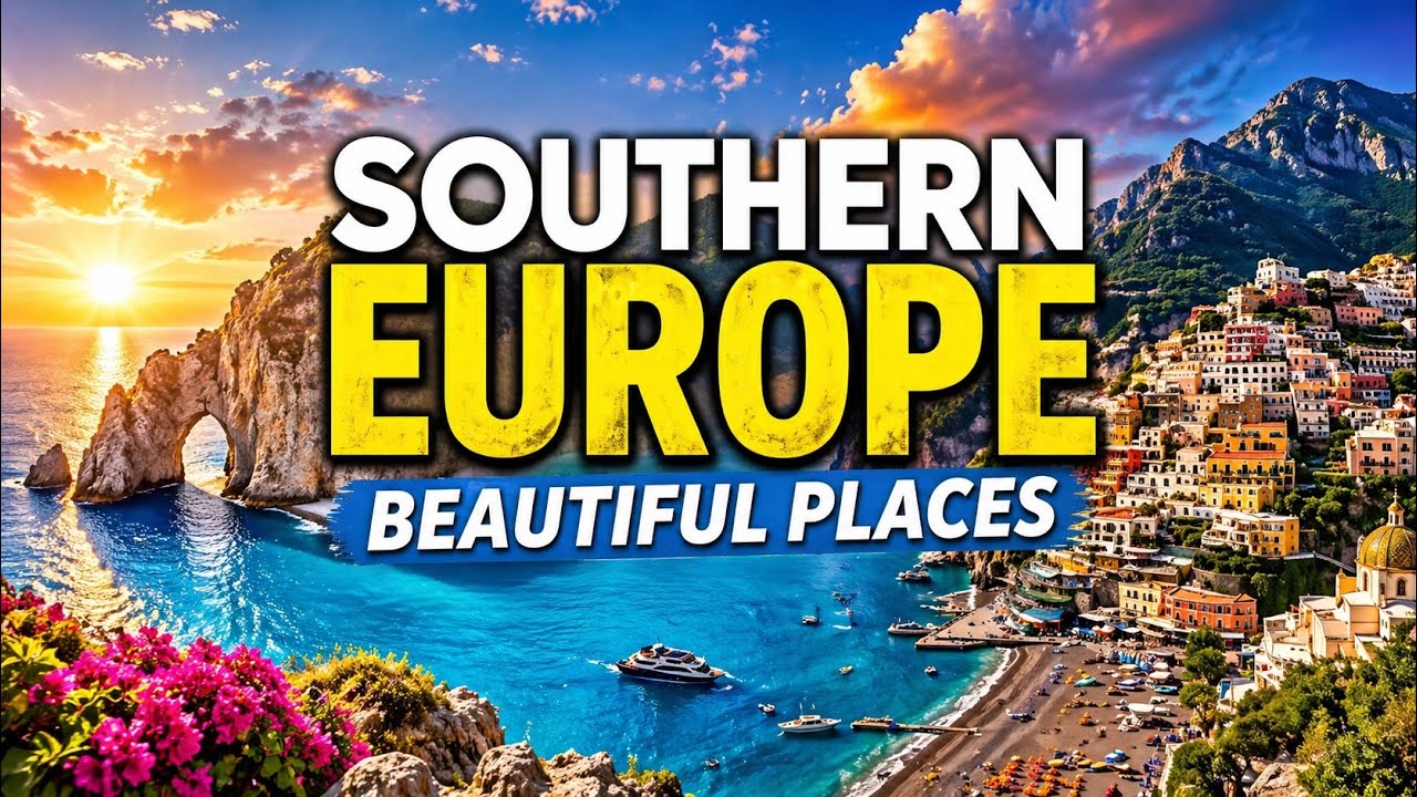 Best Places to Visit in Southern Europe | Europe Travel 4K Guide