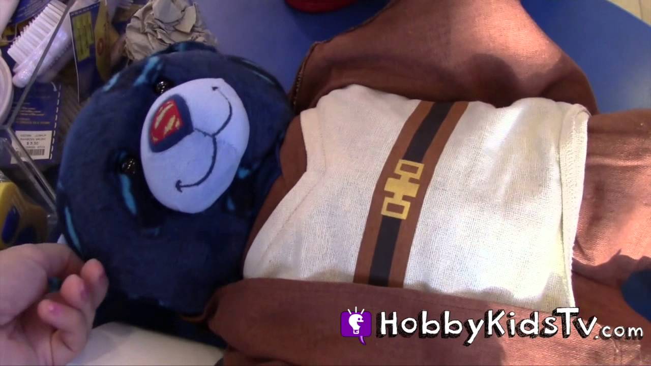 We Make a StarWars Build A Bear at BIG Workshop in Downtown Disneyland