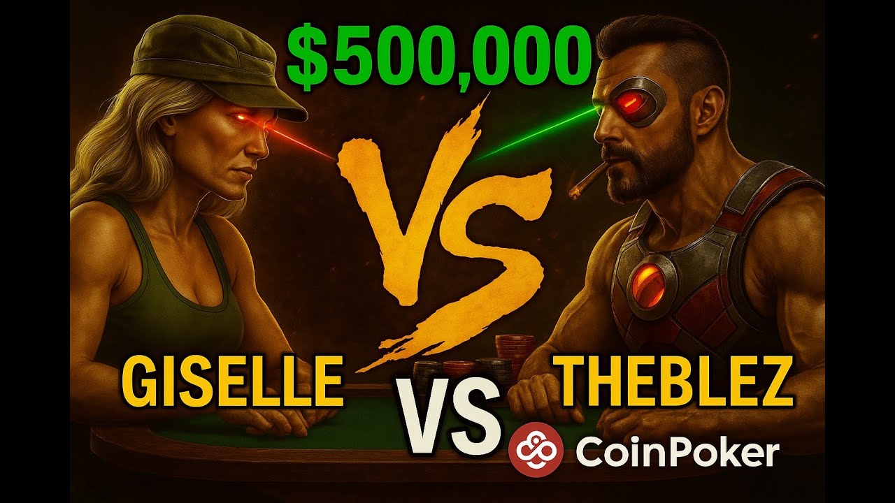 TheBlez vs Giselle - Ultimate High Stakes PLO Showdown on CoinPoker