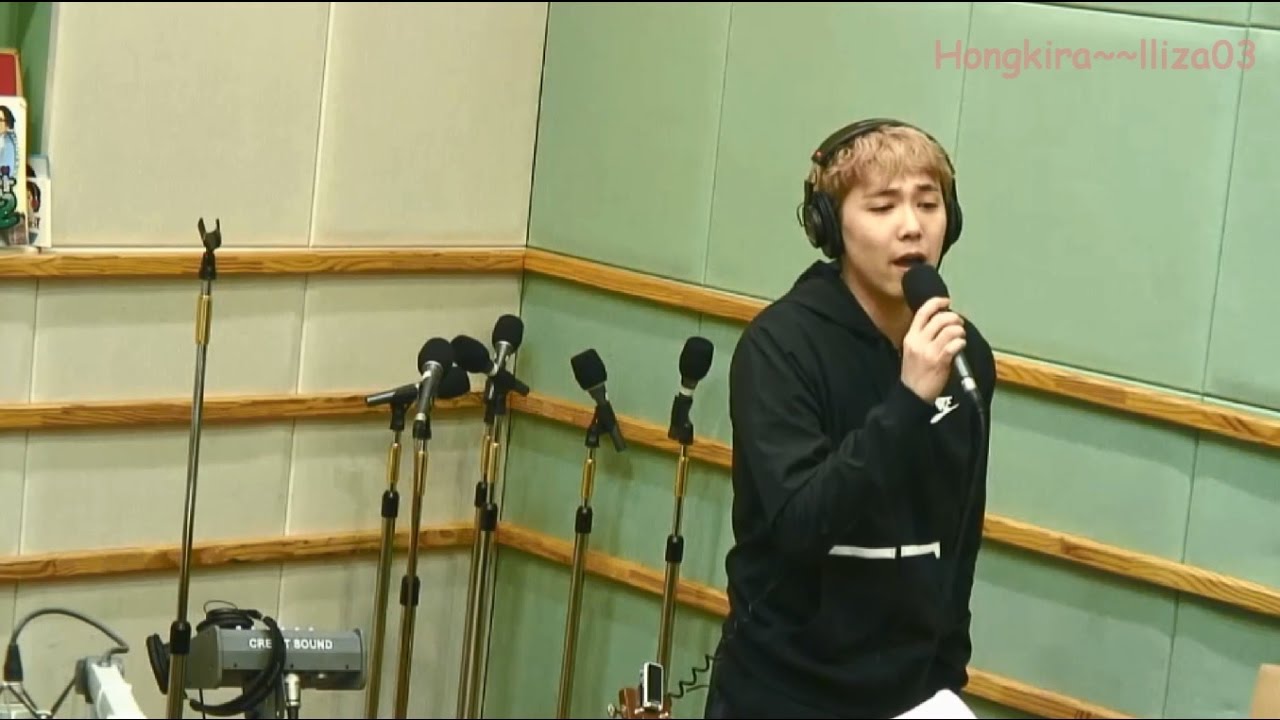 Lee Hongki 이홍기 @ 홍키라  singing 낙인 Stigma - 30 Dec