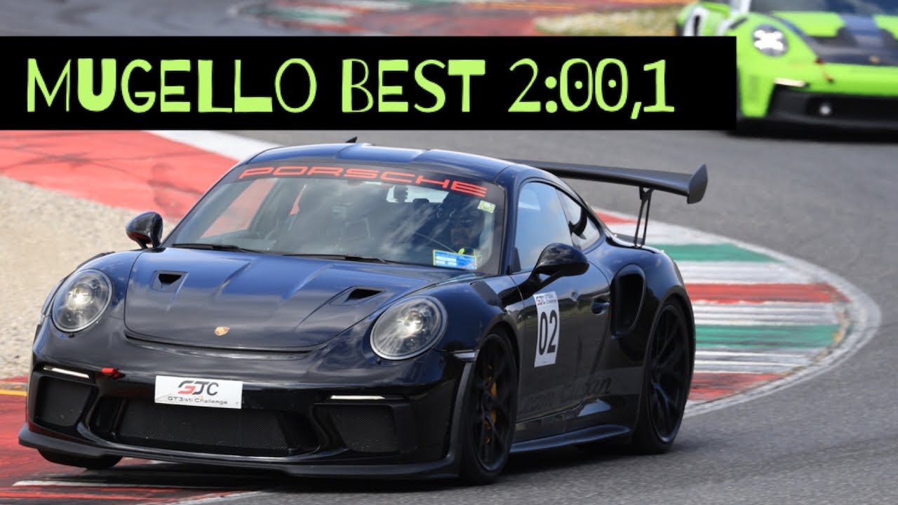 Mugello Porsche 991.2 GT3 RS Best 2:00,1