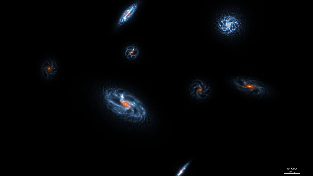 What If 8 Galaxies Collided?