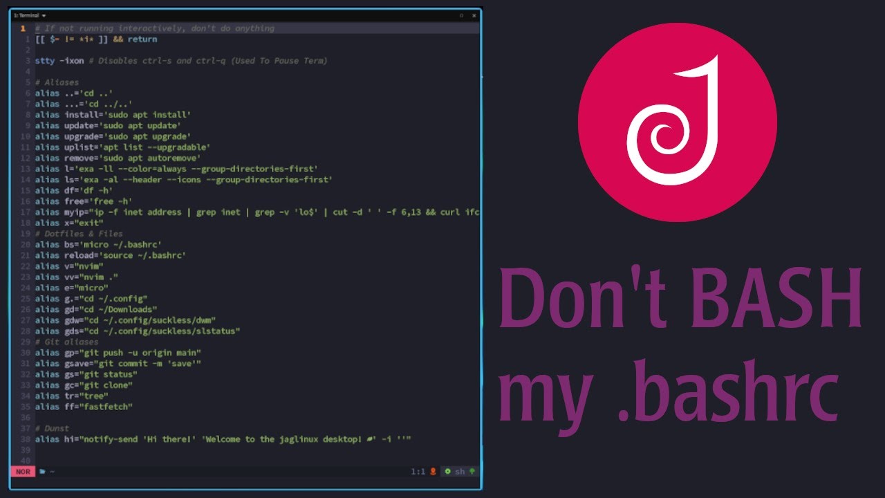 Мой .bashrc и командная строка.