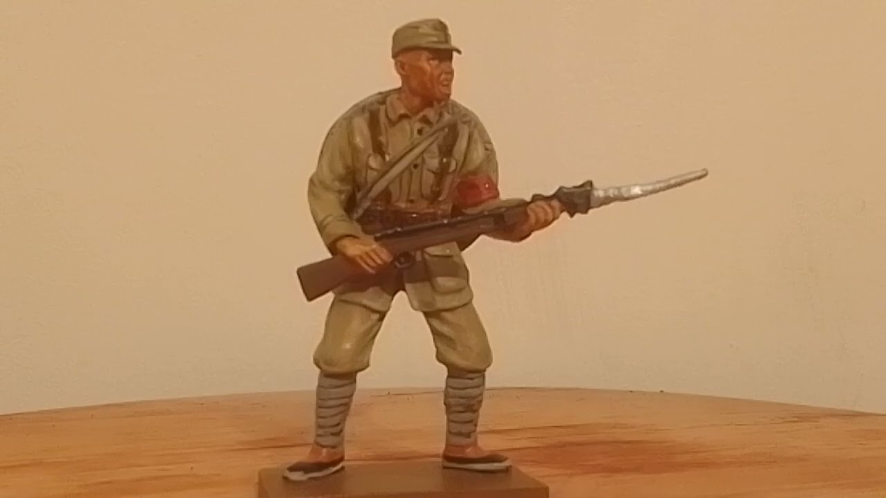 Chinese Communist Soldier Circa 1946 in 1/32nd Scale by Del Prado.
