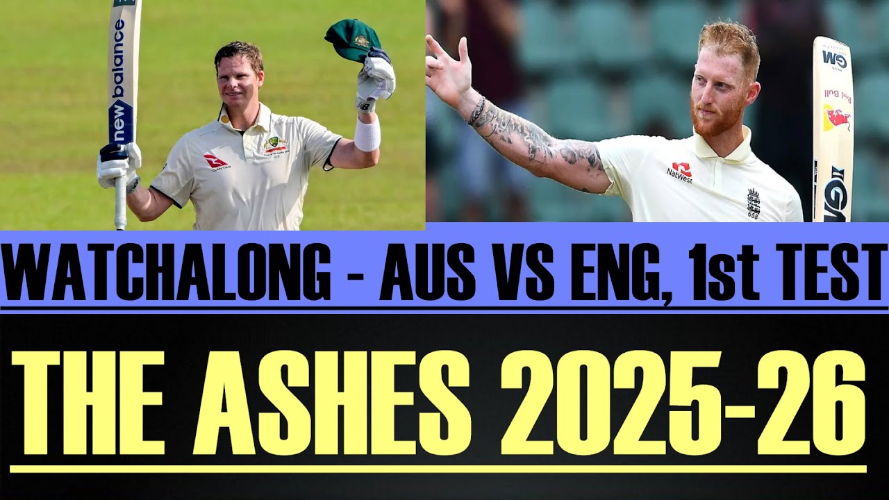 LIVE - AUS VS ENG, 1ST TEST | ENG WON THE TOSS AND CHOSE TO BAT | SMITH VS ROOT |