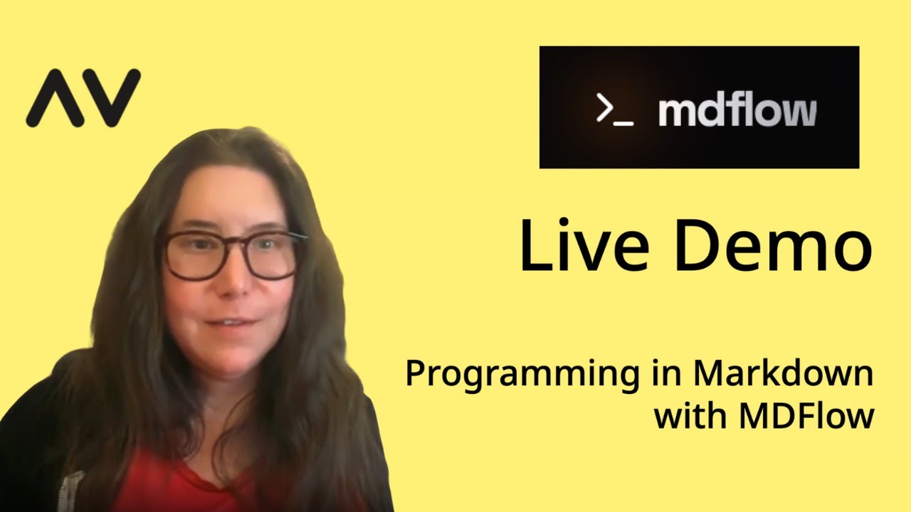 Живая демонстрация — Программирование в Markdown с помощью MDFlow