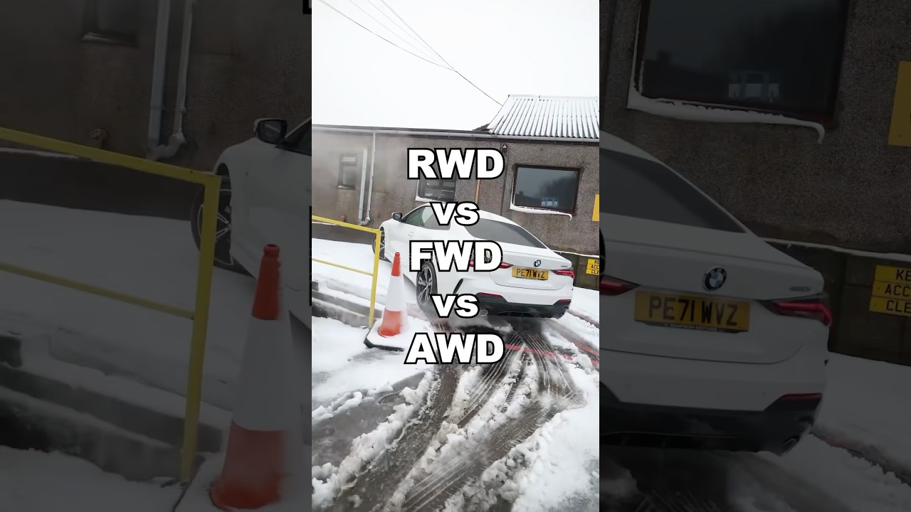 Какой привод лучше &mdash; полный привод (RWD) или передний привод (FWD)? 🤔