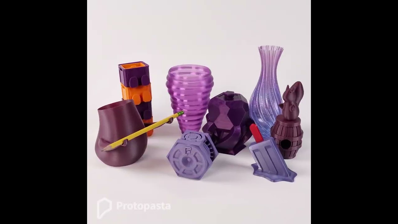 All the pasta! 🍝 🥳 💕#Protopasta #3dprinting #filament #maker #3dprint #3dprinter #Nationalpastaday