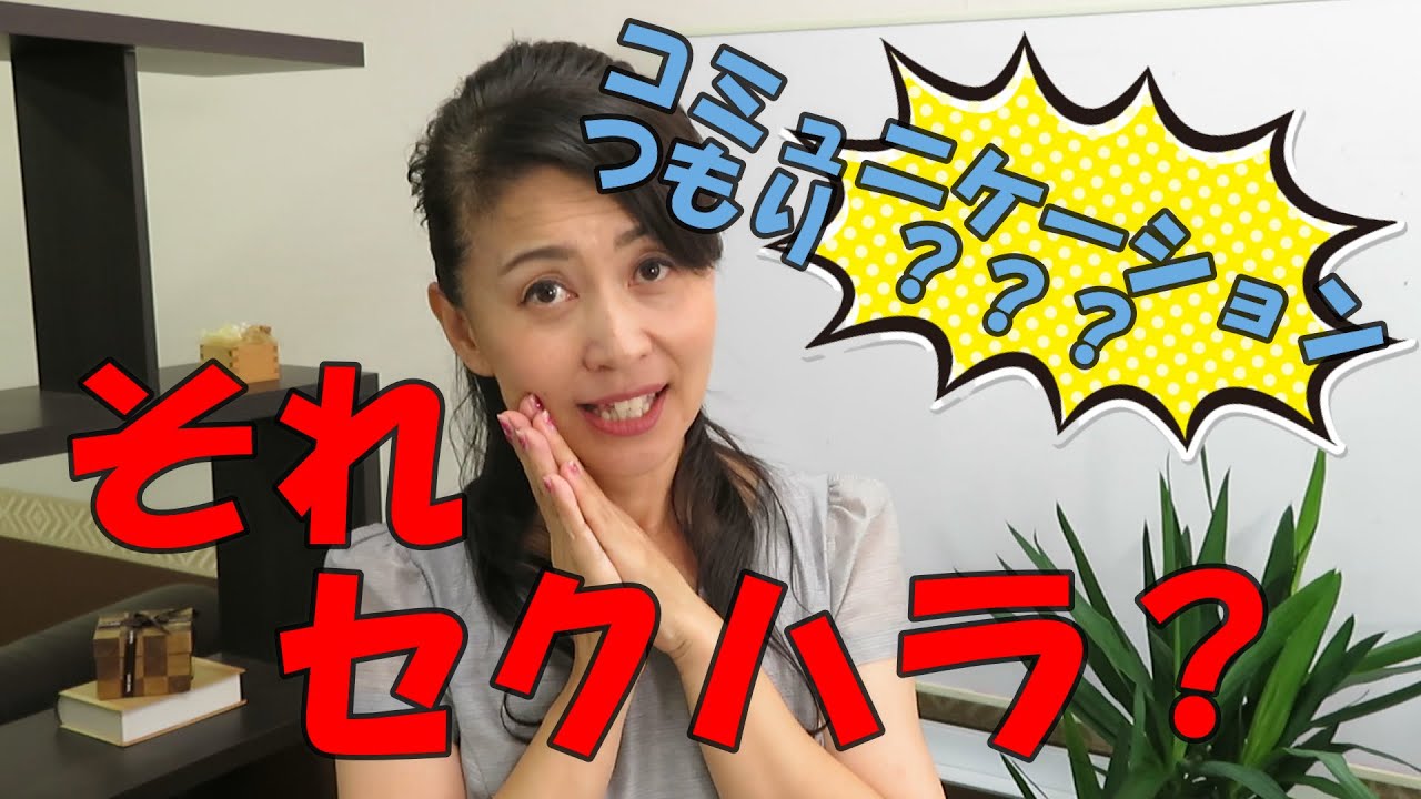 コミュニケーションだと思っても　それセクハラです【解説】ついつい言ってしまうやってしまうコミュニケーションの落とし穴　ビジネスマナー講師　野関由味子